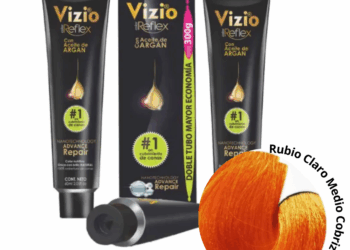 TINTE VIZIO RUBIO CLARO MEDIO COBRIZO 8.44