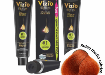 TINTE VIZIO RUBIO MEDIO COBRIZO 7.44